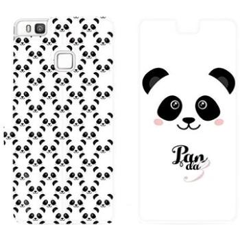 Flipové pouzdro na mobil Huawei P9 Lite - M030P Panda Amálka (5903226043767)