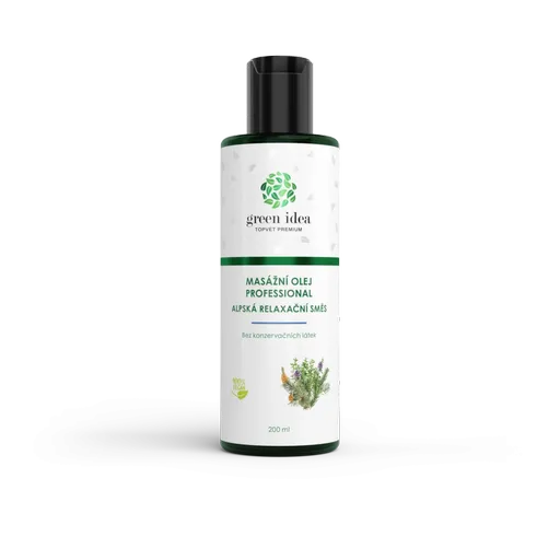 Alpská relax. směs mas. olej 200 ml - Green idea