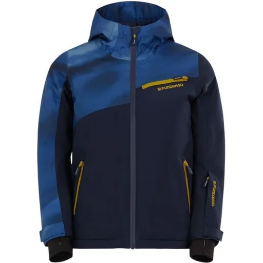 FUNDANGO NOVA Chlapecká lyžařská/snowboardová bunda, tmavě modrá, velikost