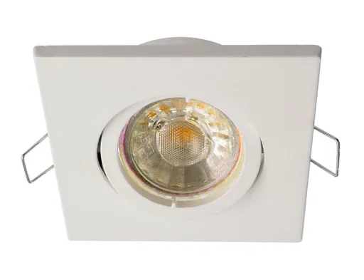 Light Impressions Deko-Light stropní vestavné svítidlo Alioth 2 hranaté 12V AC/DC GU5.3 / MR16 1x max. 35,00 W 90 mm bílá RAL 9003 110029