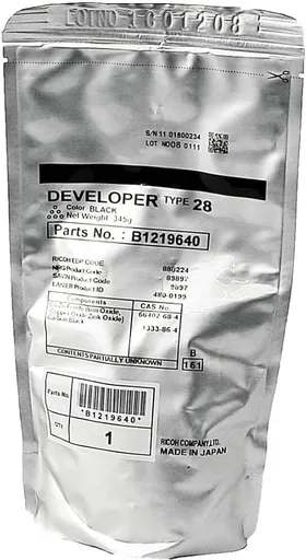 Ricoh 28 B1219640 černý (black) originální developer