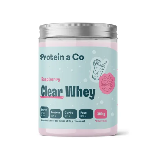 Protein a Co Clear Whey Protein Isolate 300 g, Raspberry