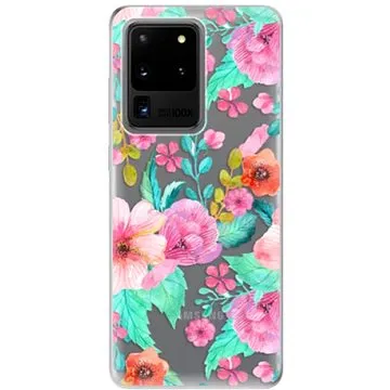 iSaprio Flower Pattern 01 pro Samsung Galaxy S20 Ultra (flopat01-TPU2_S20U)