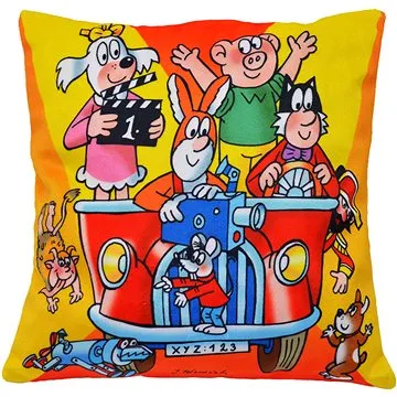 Polštář 25x25cm Čtyřlístek film (8590121504768)