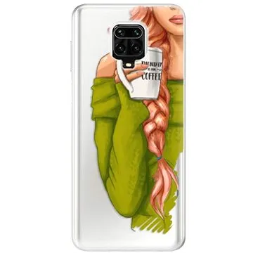 iSaprio My Coffe and Redhead Girl pro Xiaomi Redmi Note 9 Pro (coffread-TPU3-XiNote9p)