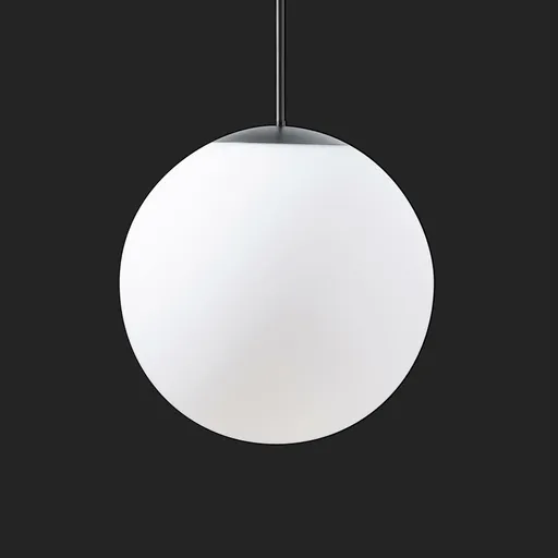 OSMONT ISI72174 ISIS P3 PM-M HP závěsné plastové svítidlo černá / bílá IP40 3000 K 52W LED nouzové kombinované 3 h