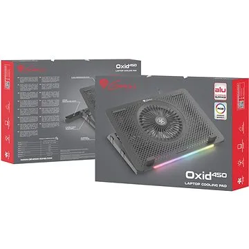 Genesis OXID 450, RGB, do 15.6", hliníkové tělo (NHG-1678)