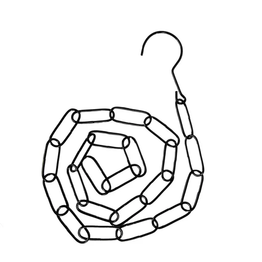Černý závěsný řetěz - 100 cm Clayre & Eef