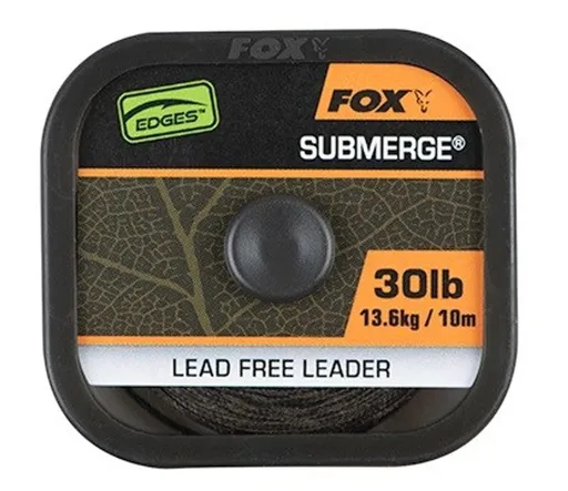 Fox Šňůra Bez Olověného Jádra Naturals Leader 10 m - 30lb,Fox Šňůra Bez Olověného Jádra Naturals Leader 10 m - 30lb