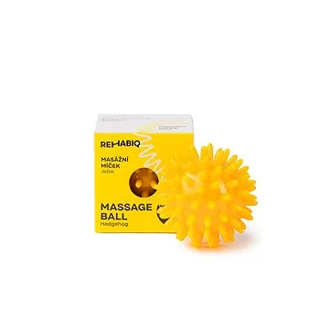 Rehabiq Masážní míček ježek žlutý, 6 cm (RIQ-JEZ6)