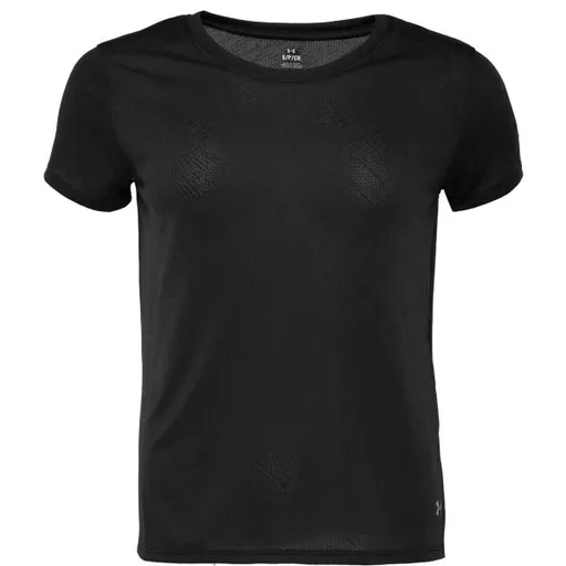 Under Armour LAUNCH CAMO Dámské triko, černá, velikost M