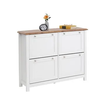 Danish Style Botník Keef, 125 cm, bílá (NT01116)