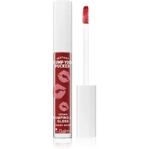 theBalm Plump Your Pucker Lip Gloss lesk na rty pro větší objem odstín Rodeo Show 2.7 ml