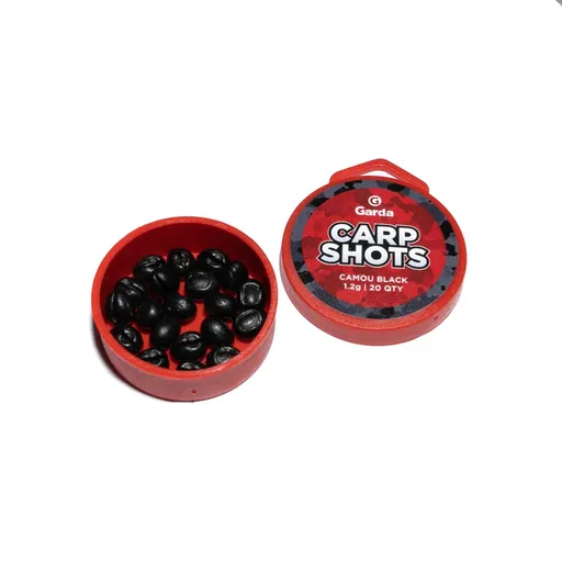 Garda Bročky Carp Shots Camou Black - 1,2g 20ks,Garda Bročky Carp Shots Camou Black - 1,2g 20ks