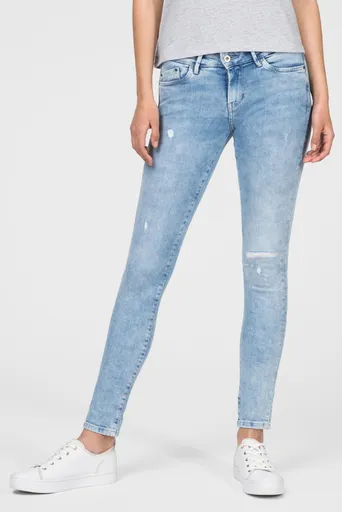 Pepe Jeans dámské modré džíny Pixie PL200025RE00000 27