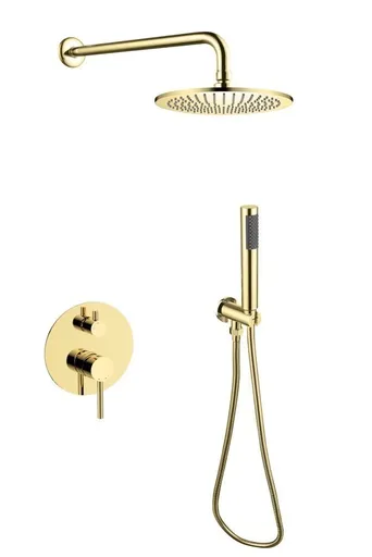 BESCO Podomítkový sprchový set DECCO/ILLUSION I Zlatá BABPDIIZL