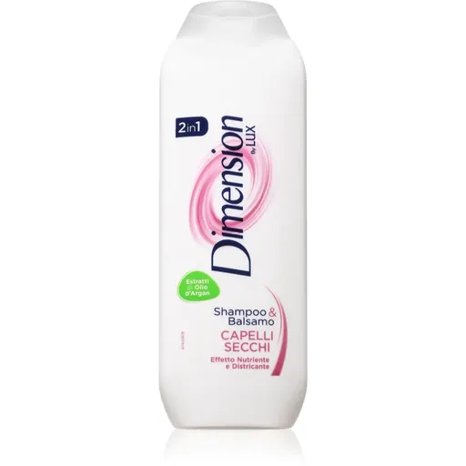 Dimension by Lux 2in1 šampon a kondicionér 2 v 1 pro suché vlasy 250 ml