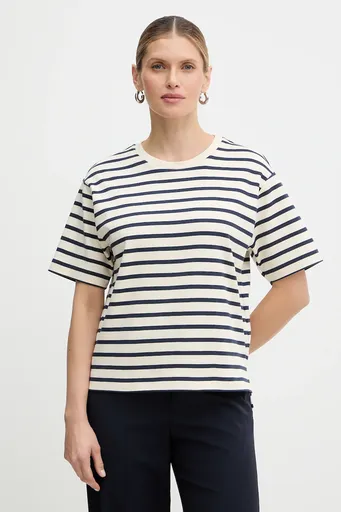 Bavlněné tričko Weekend Max Mara MULTID