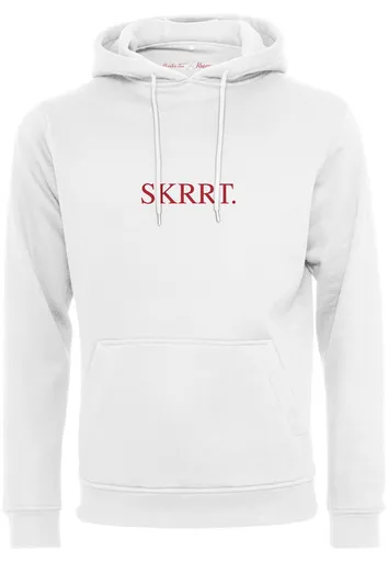 Mr. Tee Skrrt Hoody white - XS