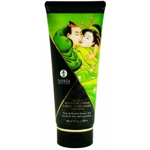 Shunga Masážní krém Relaxing Green Tea (200 ml)