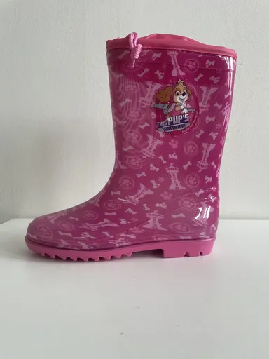 Podmix Dívčí holínky - Paw Patrol Skye světle růžové Obuv: 32