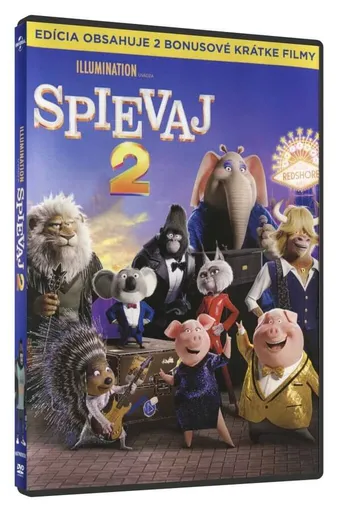 Zpívej 2  / Spievaj 2 (DVD) - DOVOZ (SK)
