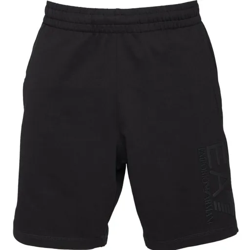 EA7 SHORTS Pánské šortky, černá, velikost