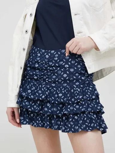 Pepe Jeans dámská tmavě modrá sukně PL9010330AA M