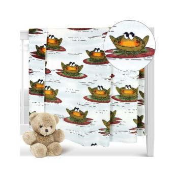 Bellatex Pătură pentru copii Ella Frog , 100 x 150cm