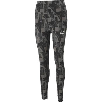 Puma POWER AOP 7/8 LEGGINGS Dámské legíny, černá, velikost