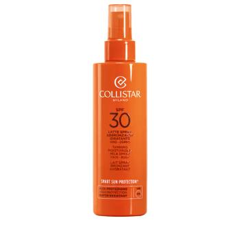 Collistar Ochranné mléko ve spreji urychlující proces opalování SPF 30 (Tanning Moisturizing Milk Spray) 200 ml