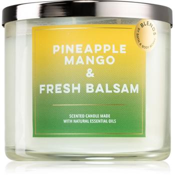 Bath & Body Works Pineapple Mango & Fresh Balsam vonná svíčka 411 g