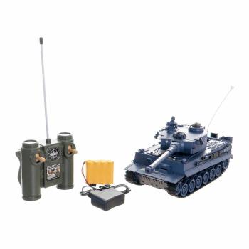 Teddies Tank RC TIGER I  se zvukem a světlem, 33 cm, na baterie + dobíjecí pack 40 MHz 