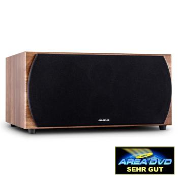 Auna linie 501 SW WN, 500 W, aktivní subwoofer, ořech