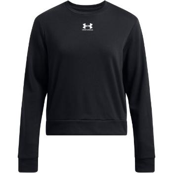 Under Armour RIVAL TERRY CREW Dámská mikina, černá, velikost