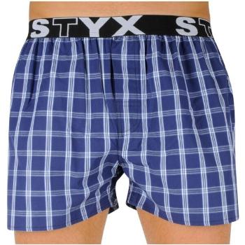 Styx MEN'S BOXERS SHORTS SPORTS RUBBER Pánské trenky, modrá, velikost