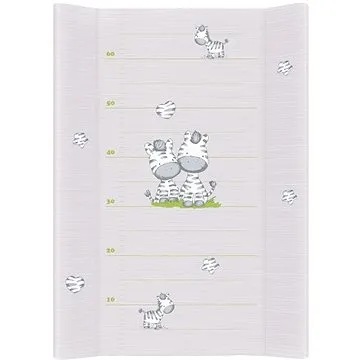 CEBA Baby Podložka tvrdá 70 cm - Zebra šedá (5907672307503)