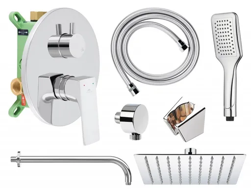 Rubineta Podomítkový sprchový set MODENA-2F chrom OLBAMOD625049