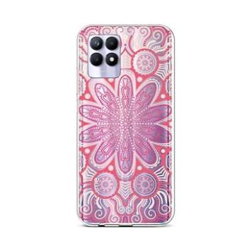 TopQ Kryt Realme 8i silikon Romantic Mandala 69861 (Sun-69861)