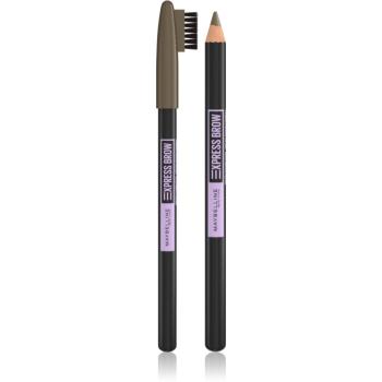 Maybelline Express Brow tužka na obočí s gelovou texturou odstín 04 Medium Brown 1 ks