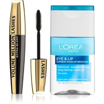 L’Oréal Paris Beauty Set sada odličovače očí a rtů a řasenky