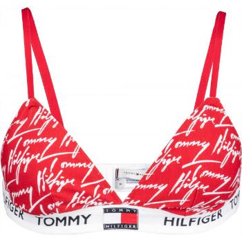 Tommy Hilfiger PADDED TRIANGLE BRA Dámská podprsenka, červená, velikost