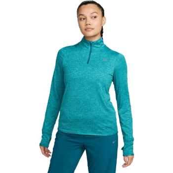 Nike SWIFT ELEMENT DRI-FIT Dámská tréninková mikina, tyrkysová, velikost