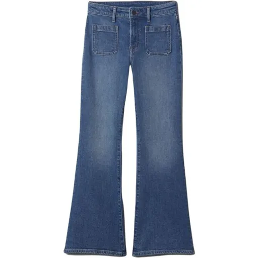 GAP HR 70S FLARE Dívčí džíny, modrá, velikost 14Y