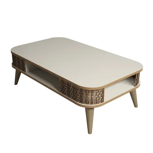 Konferenční stolek Eylul Cream