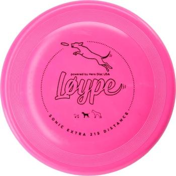 L&oslash;ype SONIC XTRA 215 DISTANCE Létající disk pro psy, růžová, velikost