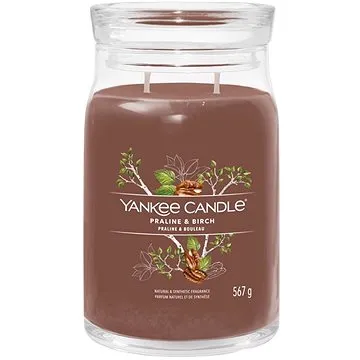 YANKEE CANDLE Signature sklo 2 knoty Praline