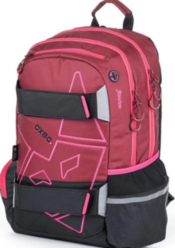 Oxybag Studentský batoh Sport Fox red