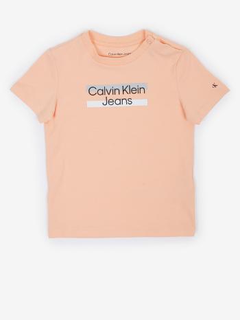 Calvin Klein Jeans Triko dětské Oranžová