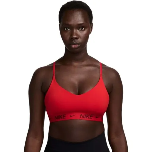 Nike INDY Dámská sportovní podprsenka, červená, velikost